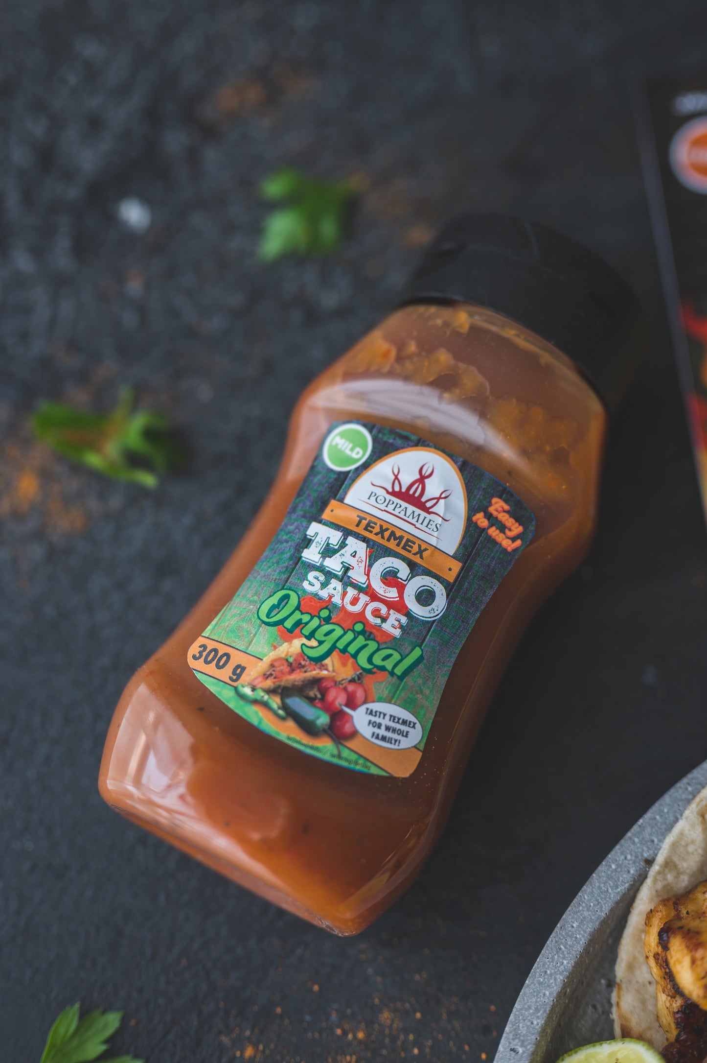 Taco sauce Original, for food, recipe, taco spice mix