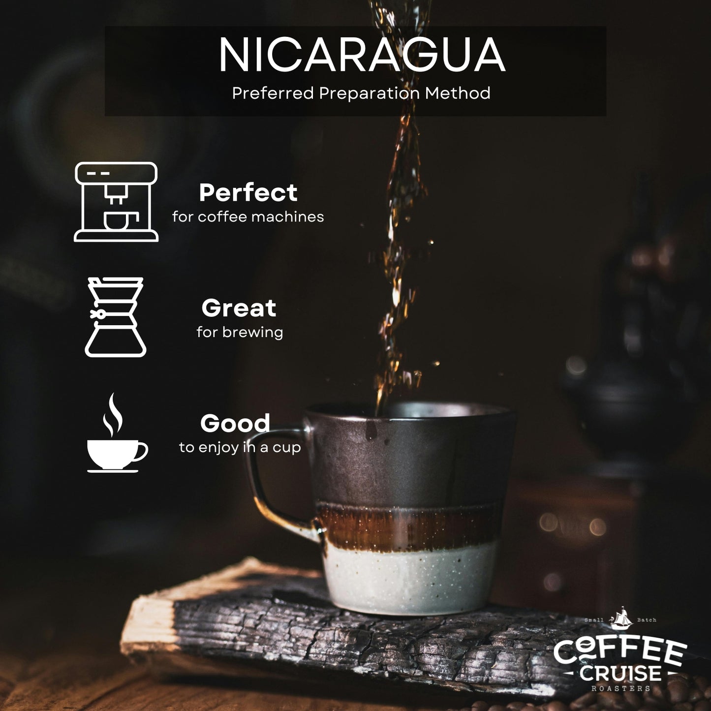 Nicaragua Coffee cruise, lukata beans coffee uk 100 Arabica